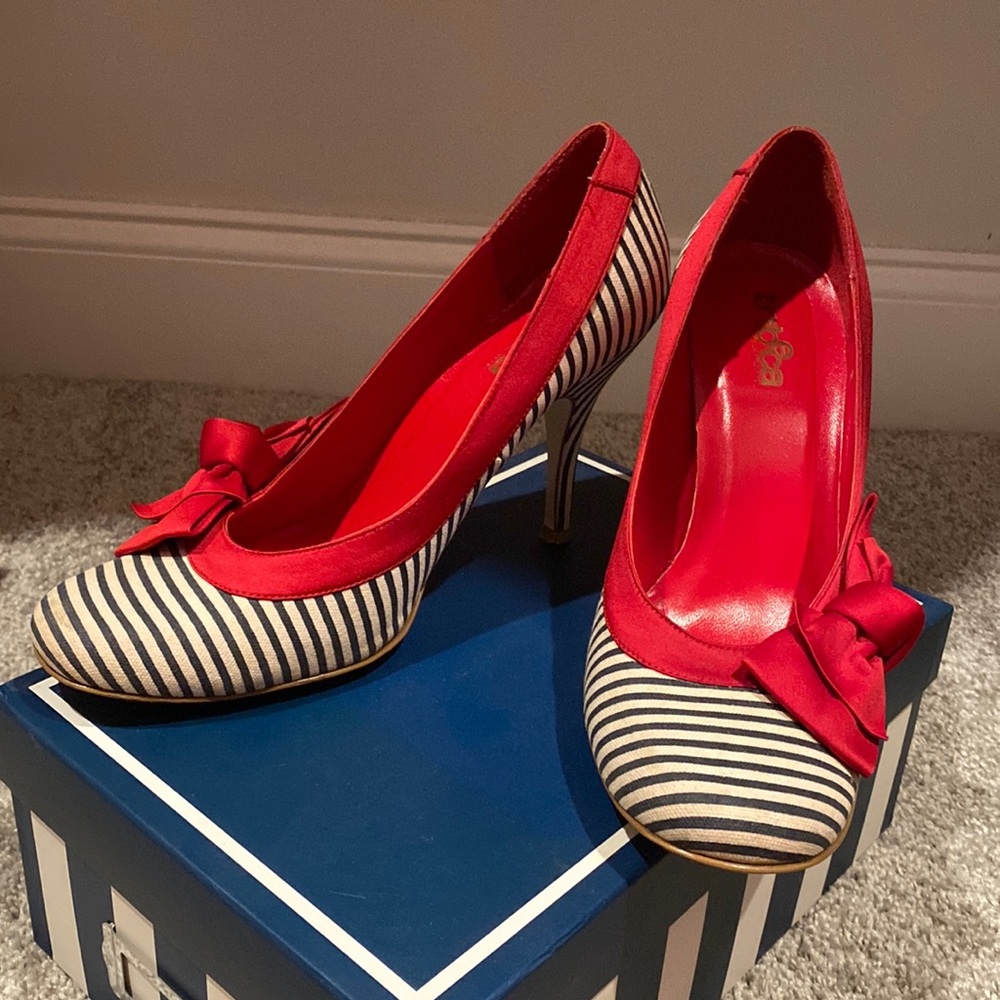 Tribeca High Heels ❤️🤍💙